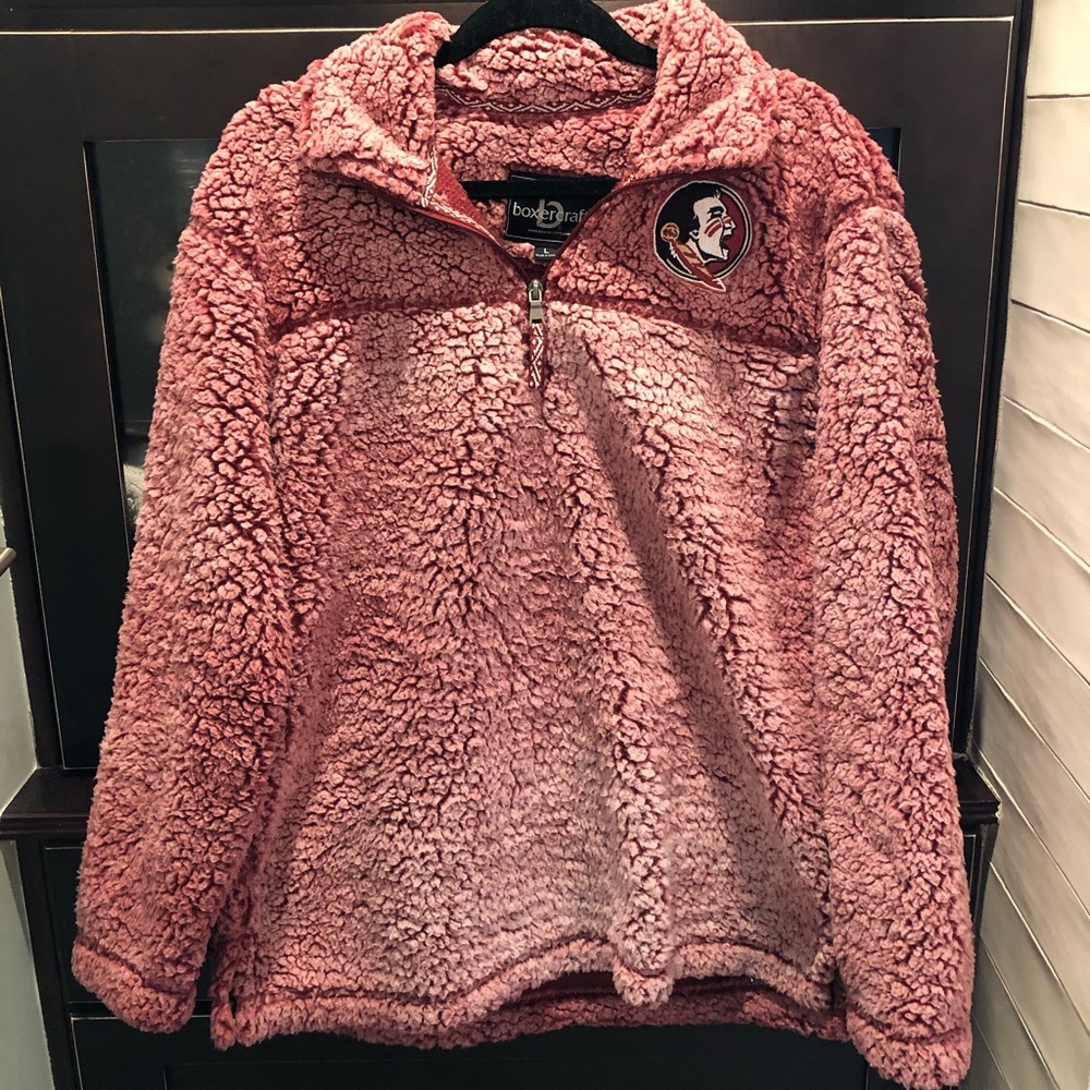 Women's Garnet Florida State Seminoles Sherpa
